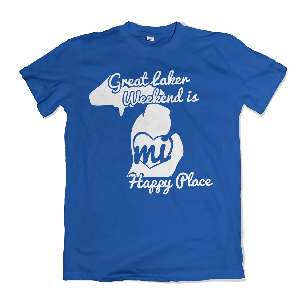 Great Laker Weekend t-shirt design